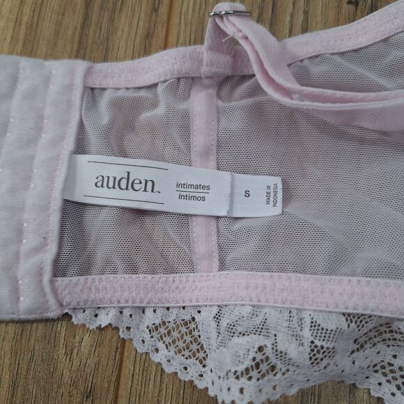Auden Pink lace pushup bra size small - Picture 3 of 5